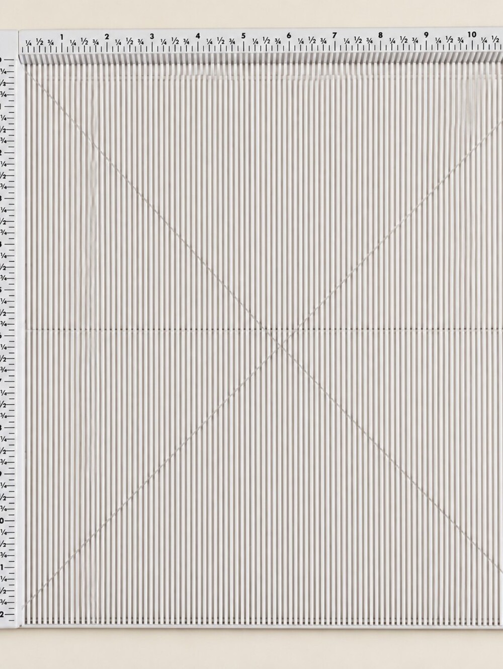 Caterpillar Clear Scoring Board with White Ruler and Green Logo